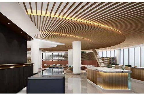 木紋鋁方通吊頂適用范圍2 木紋鋁方通吊頂適用范圍2