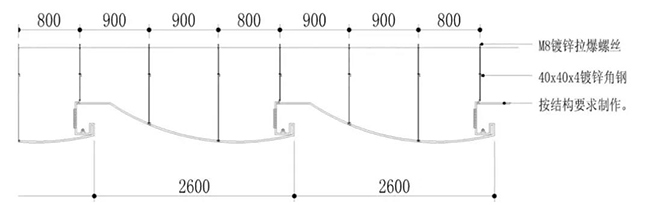 弧形鋁單板吊頂圖 弧形鋁單板吊頂圖