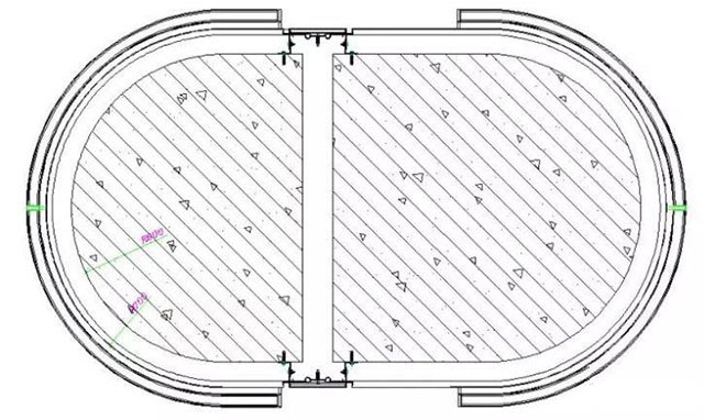 包柱鋁單板示意圖 包柱鋁單板示意圖