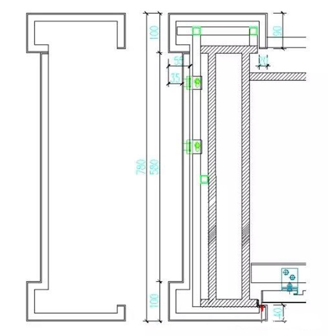 自動扶梯包覆的節點圖 自動扶梯包覆的節點圖